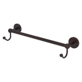  Prestige Skyline Collection 30'' Towel Bar with Integrated Hooks in Venetian Bronze, 32-1/4'' W x 5-11/16'' D x 3-7/8'' H