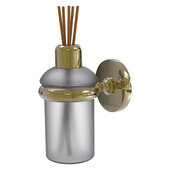  Prestige Skyline Collection Wall Mounted Scent Stick Holder in Unlacquered Brass, 2-7/8'' W x 4-5/8'' D x 5-3/8'' H