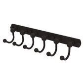  Prestige Skyline Collection 6-Position Tie and Belt Rack in Oil Rubbed Bronze, 15-1/2'' W x 4'' D x 3-5/16'' H