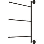  Prestige Skyline Collection 3 Swing Arm Vertical 28 Inch Towel Bar, Oil Rubbed Bronze