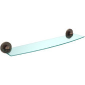  Prestige Skyline Collection 24'' Glass Shelf, Premium Finish, Venetian Bronze