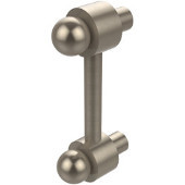  P-20 Series Cabinet Hardware 4'' W Pull with Knob Ends in Antique Pewter (Premium Finish), Available in Multiple Finishes