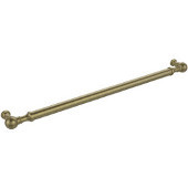  P-3/18 Series Dottingham Collection 18'' W Refrigerator Pull with Round Beaded Knob Ends in Antique Brass (Premium Finish), Available in Multiple Finishes