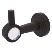  Pacific Beach Collection Robe Hook with Smooth Accent in Venetian Bronze, 2-1/4'' Diameter x 4'' D x 3-1/8'' H