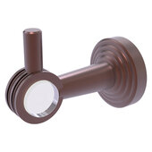  Pacific Beach Collection Robe Hook with Dotted Accents in Antique Copper, 2-1/4'' Diameter x 4'' D x 3-1/8'' H