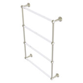  Pacific Beach Collection 4-Tier 24'' Ladder Towel Bar with Smooth Accent in Polished Nickel, 24-5/8'' W x 5'' D x 35-3/16'' H