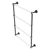  Pacific Beach Collection 4-Tier 24'' Ladder Towel Bar with Smooth Accent in Venetian Bronze, 24-5/8'' W x 5'' D x 35-3/16'' H