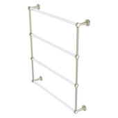  Pacific Beach Collection 4-Tier 30'' Ladder Towel Bar with Smooth Accent in Polished Nickel, 32-5/8'' W x 5'' D x 35-3/16'' H