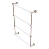  Pacific Beach Collection 4-Tier 24'' Ladder Towel Bar with Dotted Accents in Antique Pewter, 24-5/8'' W x 5'' D x 35-3/16'' H