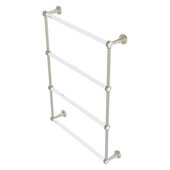  Pacific Beach Collection 4-Tier 24'' Ladder Towel Bar with Dotted Accents in Polished Nickel, 24-5/8'' W x 5'' D x 35-3/16'' H