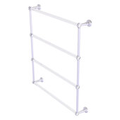  Pacific Beach Collection 4-Tier 30'' Ladder Towel Bar with Dotted Accents in Polished Chrome, 32-5/8'' W x 5'' D x 35-3/16'' H