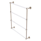  Pacific Beach Collection 4-Tier 30'' Ladder Towel Bar with Dotted Accents in Antique Pewter, 32-5/8'' W x 5'' D x 35-3/16'' H