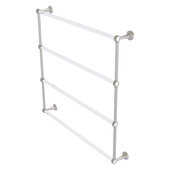  Pacific Beach Collection 4-Tier 36'' Ladder Towel Bar with Dotted Accents in Satin Nickel, 38-5/8'' W x 5'' D x 35-3/16'' H