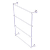  Pacific Beach Collection 4-Tier 24'' Ladder Towel Bar with Grooved Accents in Polished Chrome, 24-5/8'' W x 5'' D x 35-3/16'' H