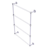 Pacific Beach Collection 4-Tier 24'' Ladder Towel Bar with Twisted Accents in Oil Rubbed Bronze, 24-5/8'' W x 5'' D x 35-3/16'' H