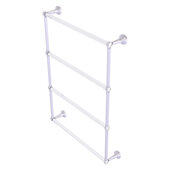  Pacific Beach Collection 4-Tier 24'' Ladder Towel Bar with Twisted Accents in Polished Chrome, 24-5/8'' W x 5'' D x 35-3/16'' H