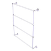  Pacific Beach Collection 4-Tier 30'' Ladder Towel Bar with Twisted Accents in Polished Chrome, 32-5/8'' W x 5'' D x 35-3/16'' H