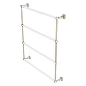  Pacific Beach Collection 4-Tier 30'' Ladder Towel Bar with Twisted Accents in Polished Nickel, 32-5/8'' W x 5'' D x 35-3/16'' H