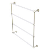 Pacific Beach Collection 4-Tier 36'' Ladder Towel Bar with Twisted Accents in Polished Nickel, 38-5/8'' W x 5'' D x 35-3/16'' H