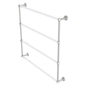  Pacific Beach Collection 4-Tier 36'' Ladder Towel Bar with Twisted Accents in Satin Nickel, 38-5/8'' W x 5'' D x 35-3/16'' H