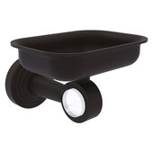  Pacific Beach Collection Wall Mounted Soap Dish Holder with Smooth Accent in Oil Rubbed Bronze, 4-3/8'' W x 3-5/16'' D x 5'' H