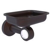  Pacific Beach Collection Wall Mounted Soap Dish Holder with Smooth Accent in Venetian Bronze, 4-3/8'' W x 3-5/16'' D x 5'' H