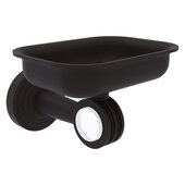  Pacific Beach Collection Wall Mounted Soap Dish Holder with Dotted Accents in Oil Rubbed Bronze, 4-3/8'' W x 3-5/16'' D x 5'' H