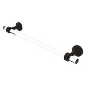  Pacific Beach Collection 18'' Towel Bar with Smooth Accent in Oil Rubbed Bronze, 22'' W x 2-3/16'' D x 4'' H