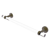  Pacific Beach Collection 18'' Towel Bar with Twisted Accents in Antique Brass, 22'' W x 2-3/16'' D x 4'' H