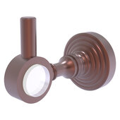  Pacific Grove Collection Robe Hook with Smooth Accent in Antique Copper, 2-1/4'' Diameter x 4'' D x 3-1/8'' H