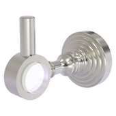  Pacific Grove Collection Robe Hook with Smooth Accent in Satin Nickel, 2-1/4'' Diameter x 4'' D x 3-1/8'' H