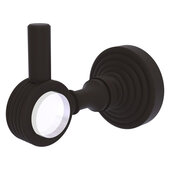  Pacific Grove Collection Robe Hook with Grooved Accents in Oil Rubbed Bronze, 2-1/4'' Diameter x 4'' D x 3-1/8'' H