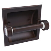  Pacific Grove Collection Recessed Toilet Paper Holder with Grooved Accents in Venetian Bronze, 6-5/16'' W x 6-1/8'' D x 4-3/16'' H