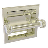  Pacific Grove Collection Recessed Toilet Paper Holder with Twisted Accents in Polished Nickel, 6-5/16'' W x 6-1/8'' D x 4-3/16'' H