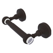  Pacific Grove Collection Two Post Toilet Paper Holder with Twisted Accents in Oil Rubbed Bronze, 7-11/16'' W x 2-3/16'' D x 4'' H