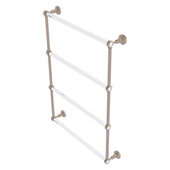  Pacific Grove Collection 4-Tier 24'' Ladder Towel Bar with Smooth Accent in Antique Pewter, 26-3/16'' W x 4-11/16'' D x 35'' H