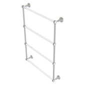  Pacific Grove Collection 4-Tier 24'' Ladder Towel Bar with Smooth Accent in Satin Nickel, 26-3/16'' W x 4-11/16'' D x 35'' H