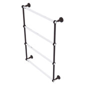  Pacific Grove Collection 4-Tier 24'' Ladder Towel Bar with Smooth Accent in Venetian Bronze, 26-3/16'' W x 4-11/16'' D x 35'' H