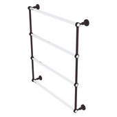  Pacific Grove Collection 4-Tier 30'' Ladder Towel Bar with Smooth Accent in Antique Bronze, 32-3/16'' W x 4-11/16'' D x 35'' H