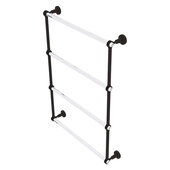  Pacific Grove Collection 4-Tier 24'' Ladder Towel Bar with Dotted Accents in Oil Rubbed Bronze, 26-3/16'' W x 4-11/16'' D x 35'' H