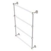  Pacific Grove Collection 4-Tier 24'' Ladder Towel Bar with Dotted Accents in Satin Nickel, 26-3/16'' W x 4-11/16'' D x 35'' H