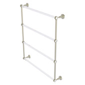  Pacific Grove Collection 4-Tier 30'' Ladder Towel Bar with Dotted Accents in Polished Nickel, 32-3/16'' W x 4-11/16'' D x 35'' H
