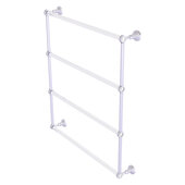  Pacific Grove Collection 4-Tier 30'' Ladder Towel Bar with Dotted Accents in Satin Chrome, 32-3/16'' W x 4-11/16'' D x 35'' H