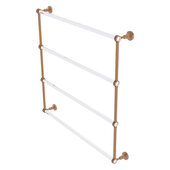  Pacific Grove Collection 4-Tier 36'' Ladder Towel Bar with Dotted Accents in Brushed Bronze, 38-3/16'' W x 4-11/16'' D x 35'' H