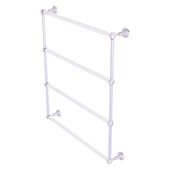  Pacific Grove Collection 4-Tier 30'' Ladder Towel Bar with Grooved Accents in Polished Chrome, 32-3/16'' W x 4-11/16'' D x 35'' H