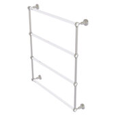  Pacific Grove Collection 4-Tier 30'' Ladder Towel Bar with Grooved Accents in Satin Nickel, 32-3/16'' W x 4-11/16'' D x 35'' H