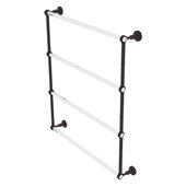  Pacific Grove Collection 4-Tier 30'' Ladder Towel Bar with Grooved Accents in Venetian Bronze, 32-3/16'' W x 4-11/16'' D x 35'' H