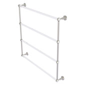  Pacific Grove Collection 4-Tier 36'' Ladder Towel Bar with Grooved Accents in Satin Nickel, 38-3/16'' W x 4-11/16'' D x 35'' H