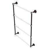  Pacific Grove Collection 4-Tier 24'' Ladder Towel Bar with Twisted Accents in Oil Rubbed Bronze, 26-3/16'' W x 4-11/16'' D x 35'' H