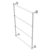  Pacific Grove Collection 4-Tier 24'' Ladder Towel Bar with Twisted Accents in Satin Nickel, 26-3/16'' W x 4-11/16'' D x 35'' H